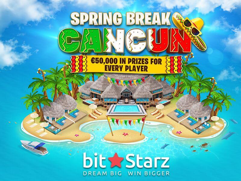 New stunning promotion from Bitstarz: Spring Break Cancun €50,000