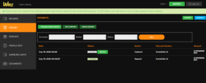 How to deposit with Bitcoins