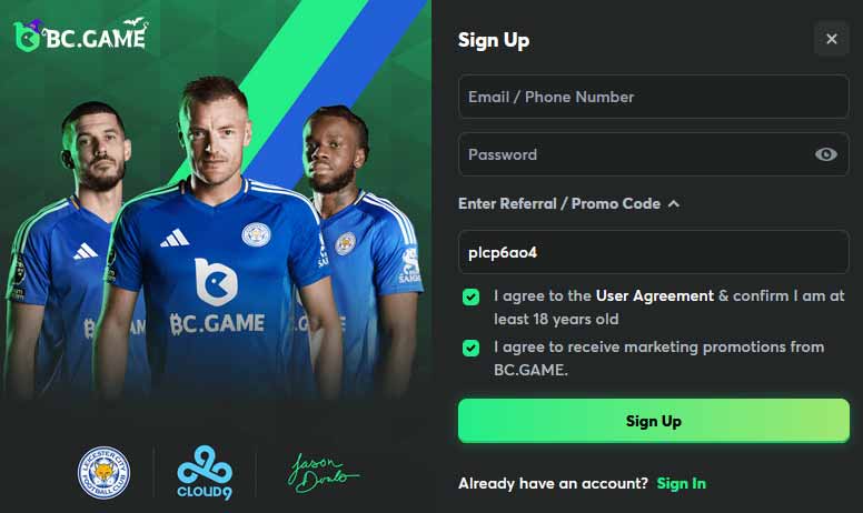 bc game promo code