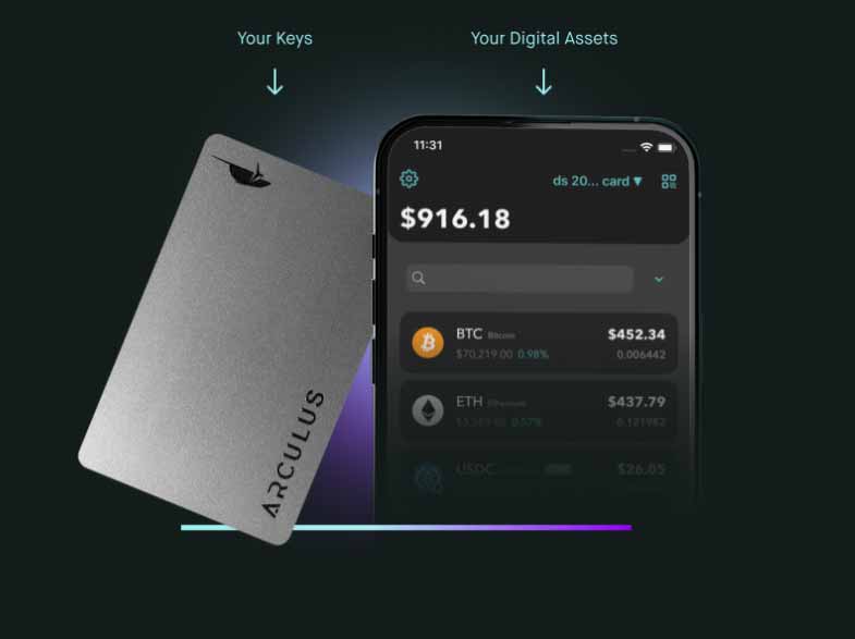 arculus cold wallet