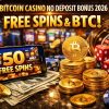 Bitcoin Casino No Deposit Bonus 2026 — Free BTC Bonuses (No Deposit Required)
